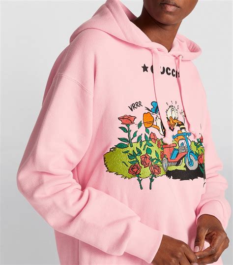 donald duck and gucci|Gucci Donald Duck hoodie.